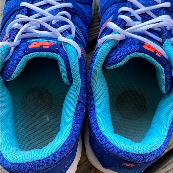 RETRO NEW BALANCE 550 V3 blue sneakers size 7.5. WE550BB3 - Picture 8 of 9